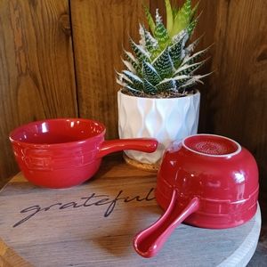 Longaberger Chili Bowl Set